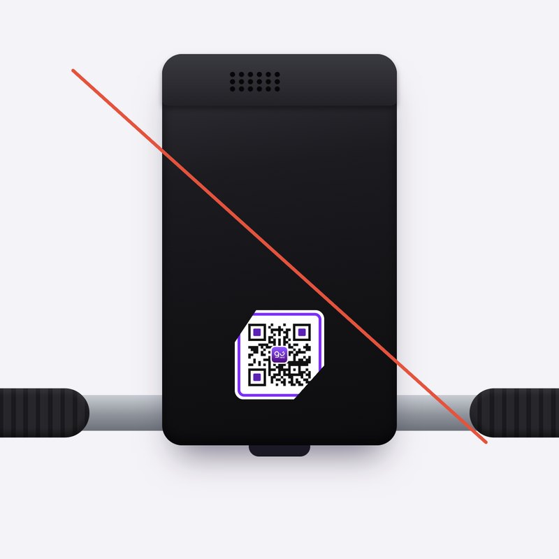 Don’t cut into the purple frame