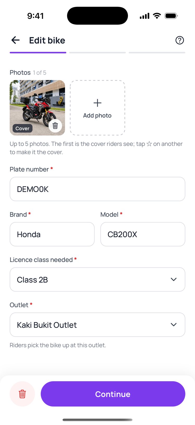Step 2: Change what you need. Tap ‘Continue’, ‘Review changes’, then ‘Save changes’.